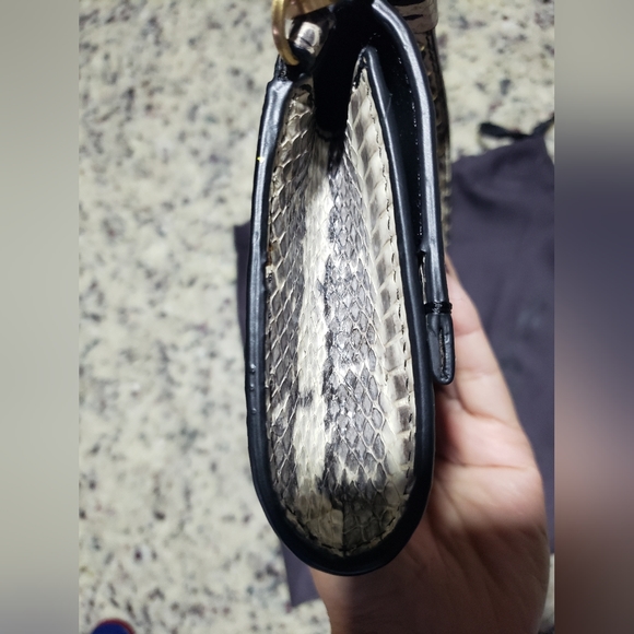 Brian Atwood Snake skin wristlet - Picture 3 of 13